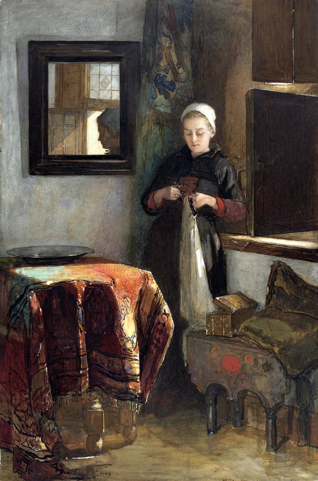 The sunny Nook by Christoffel Bisschop