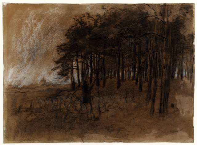 Bosrand by Anton Mauve