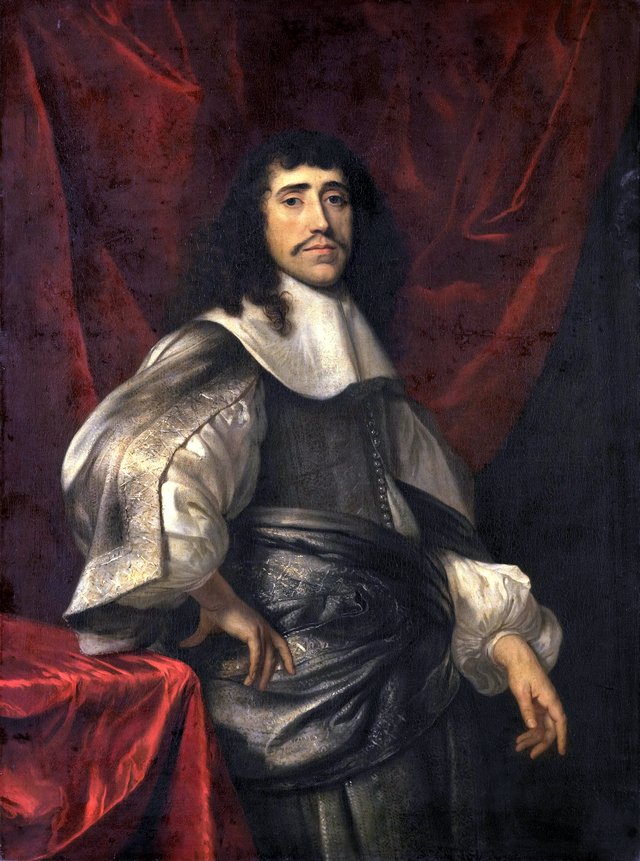 Portrait of a man, thought to be Christoffel van Gangelt by Jacob van Loo