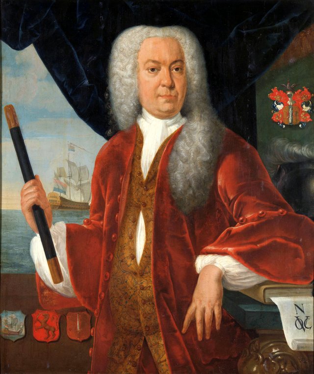 Portrait of gouverneur-generaal Adriaan Valckenier by Theodorus Justinus Rheen