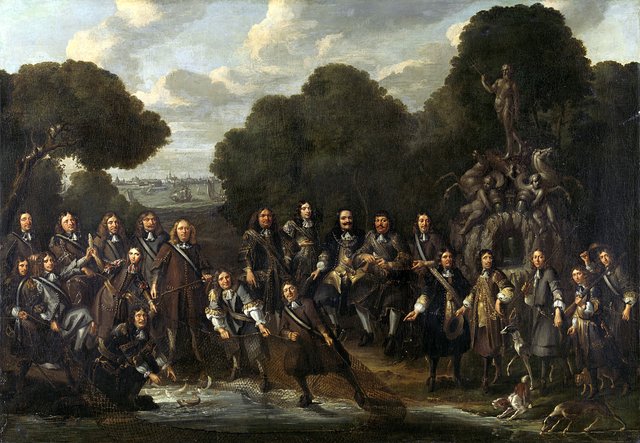 Allegory on the flourishing of the Dutch fishery after the Second Anglo-Dutch War (1665–1667) by Willem Eversdijck