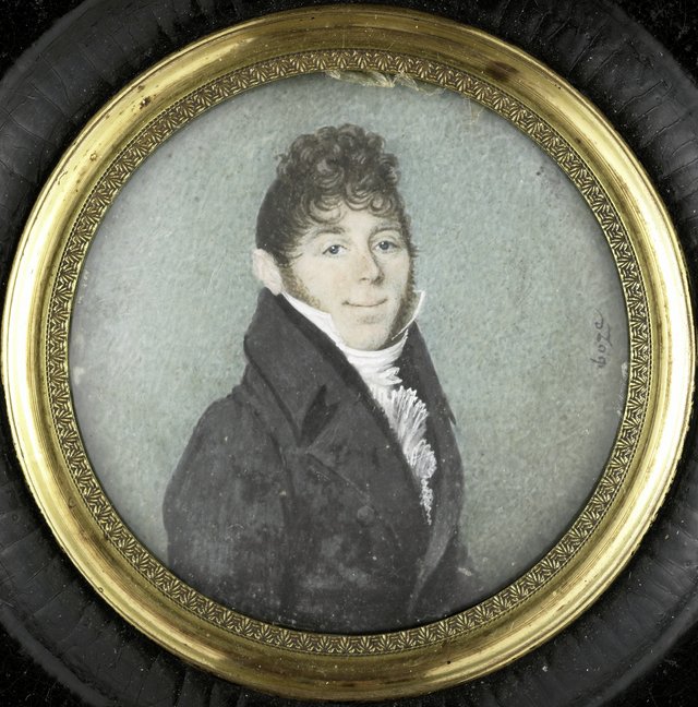 Portrait of Gerrit Jan van Houten (1774- ) by Joseph Boze