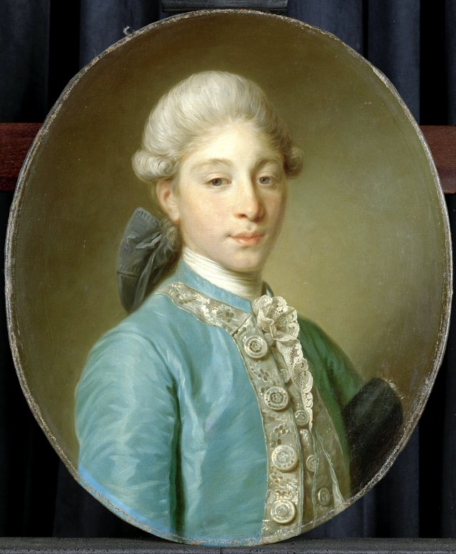 Portrait of the Marquis de Saint-Paul by Jean-Baptiste Greuze