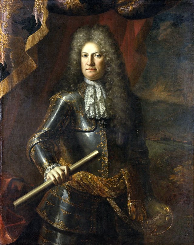 Godard Frederik van Reede-Ginckel, cavalry general by Adriaen van der Werff