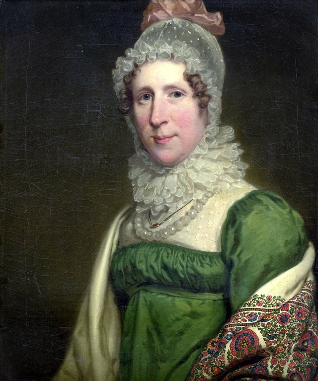 Portrait of Suzanna Maria Crommelin, Wife of Egbert Johannes Koch by Charles Howard Hodges