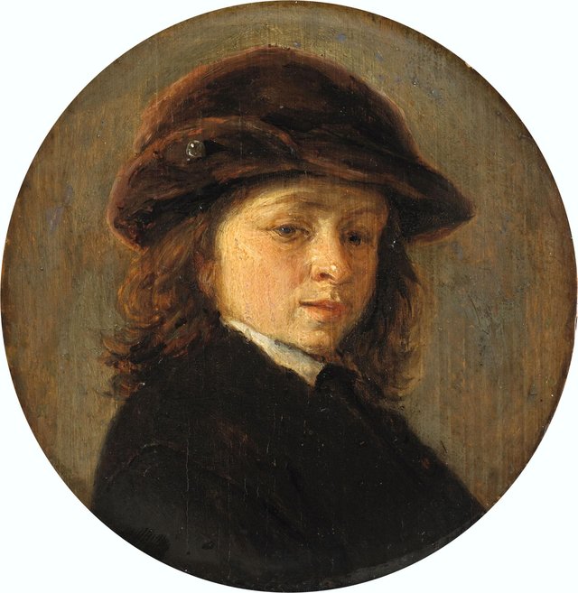 Portrait of a boy by Adriaen van Ostade