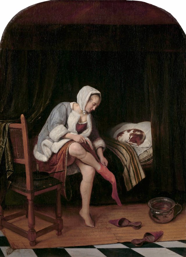 Woman at her Toilet by Jan Steen