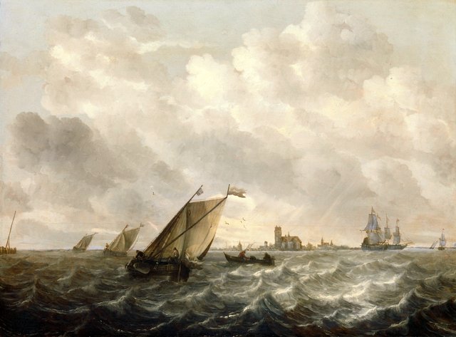 River view by Abraham van Beijeren