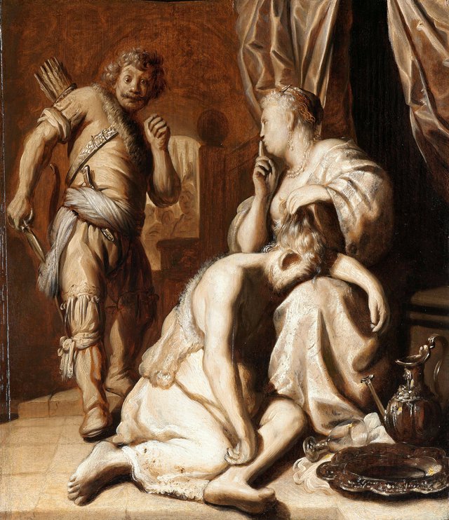 Samson and Delilah by Jan Lievens