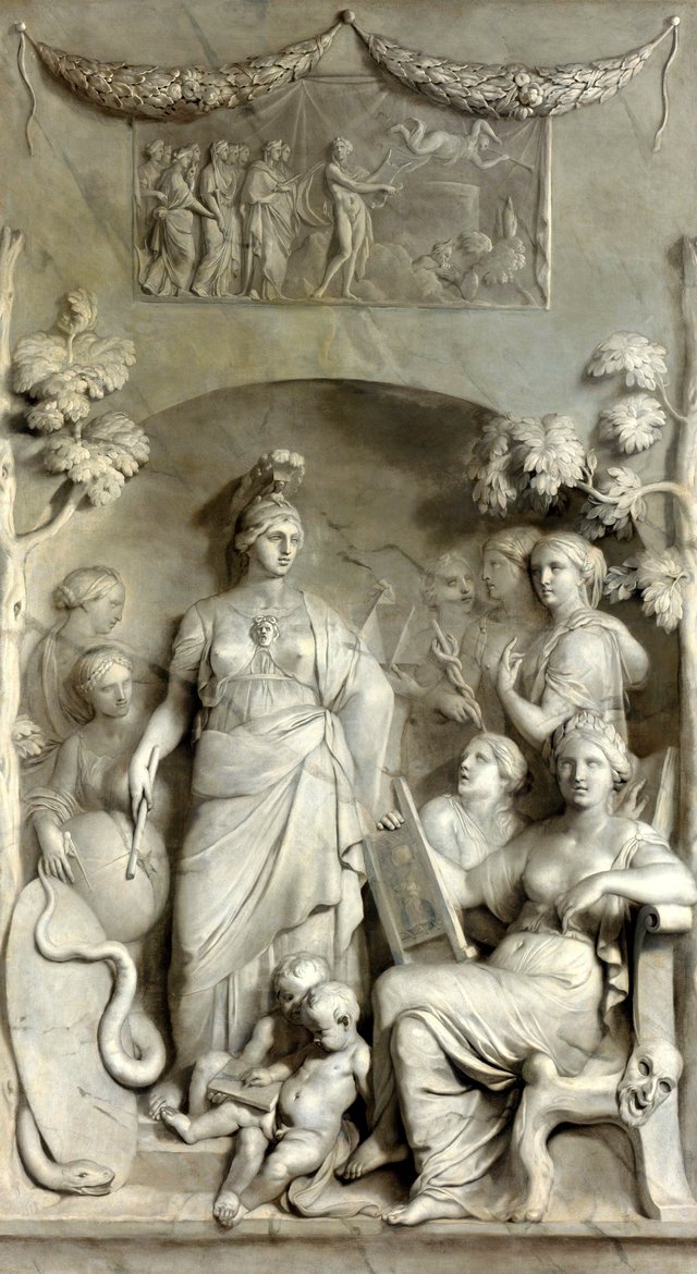 Allegory of the sciences by Gerard de Lairesse