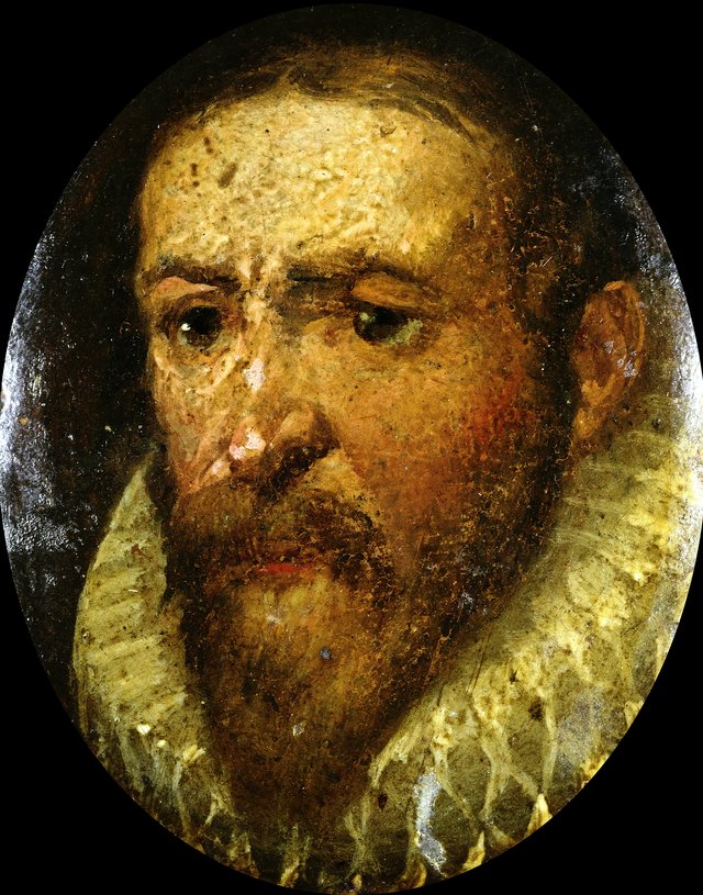 Portrait of Johan van Oldenbarnevelt (1547-1619) by Cornelis Saftleven