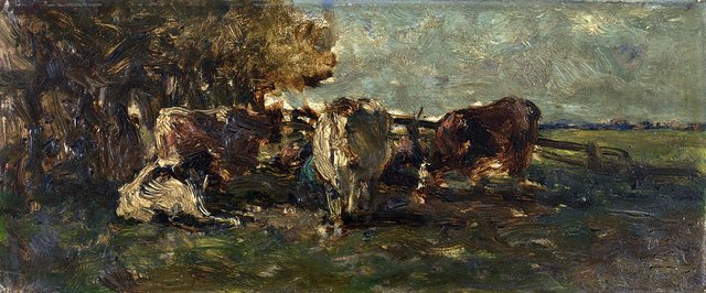 De melkbocht by Willem Roelofs