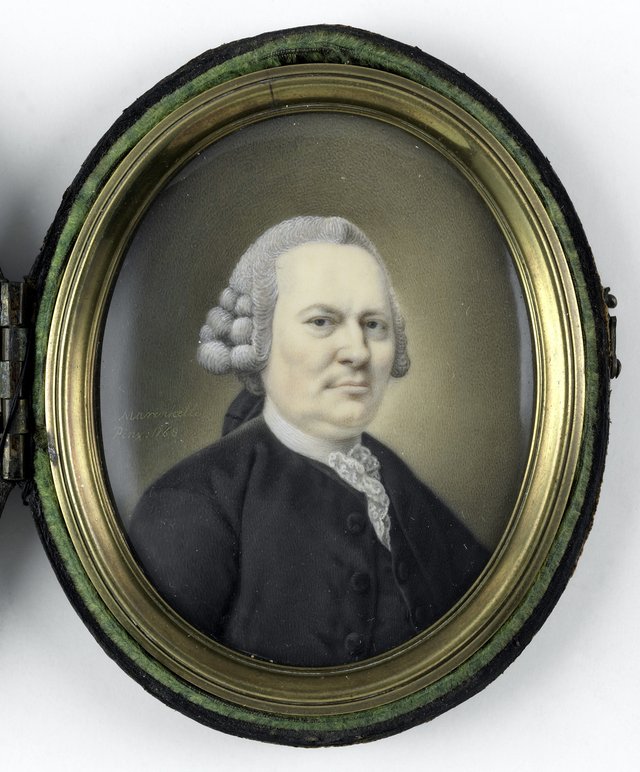 Portret van een man, misschien een lid van de familie Collot d'Escury of van Rappard by Joseph Marinkelle