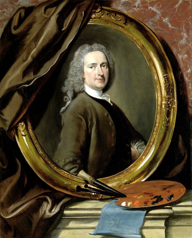 Self-portrait by Cornelis Troost