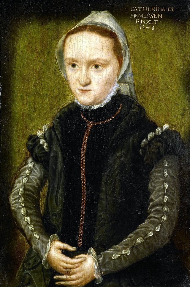 Portrait of a woman (1548) by Catarina van Hemessen