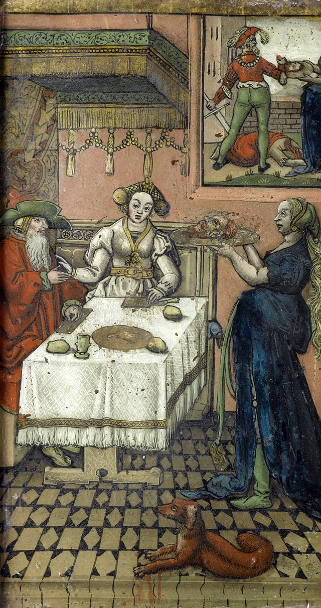 Salome with the head of St John the Baptist by Lucas van Leyden