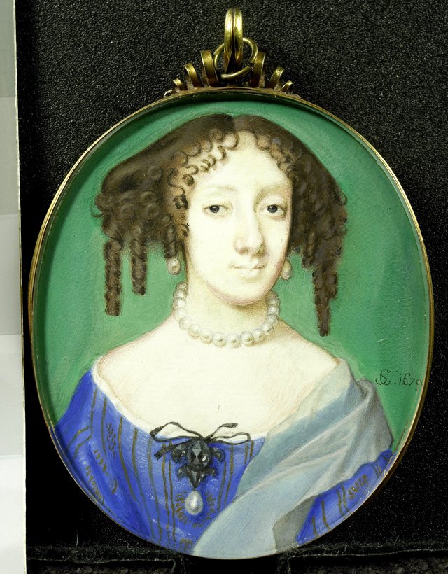Henrietta, hertogin van Orléans by Samuel Cooper