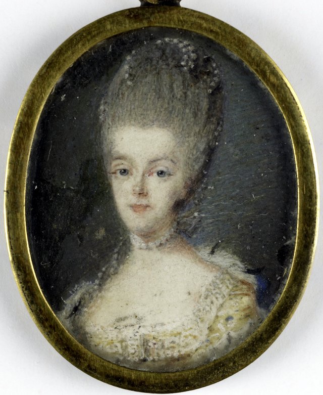Portrait of Wilhelmina van Pruisen (1751-1820) by Robert Mussard