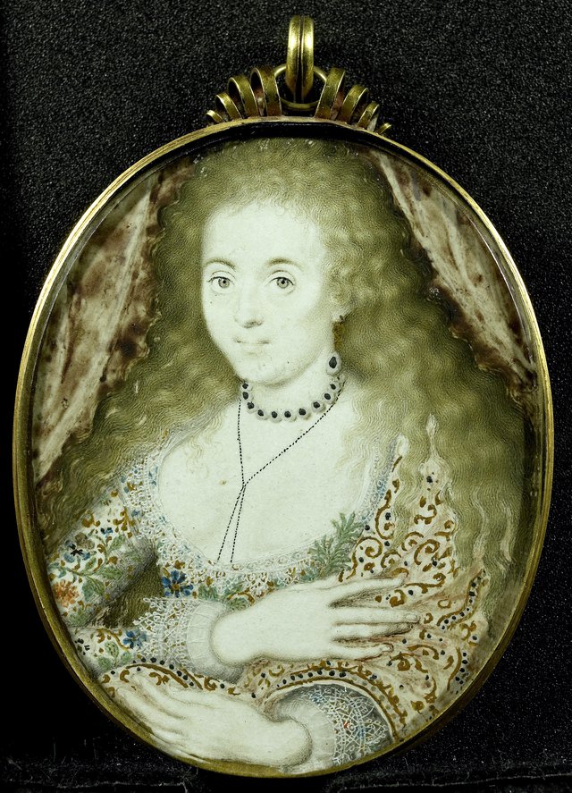 Arabella Stuart by Isaac Oliver
