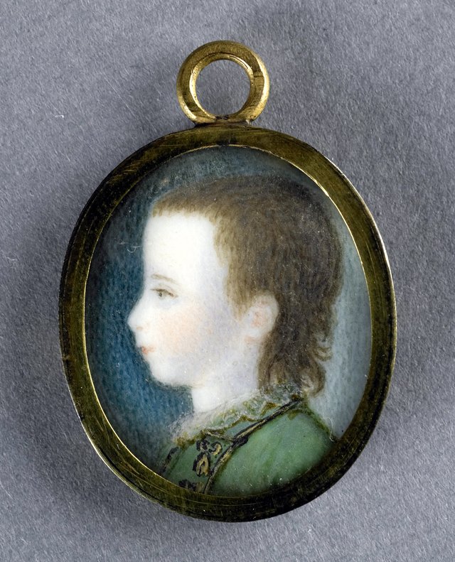 Portrait of Frederik van Oranje- Nassau (1774-1799) by Pieter le Sage