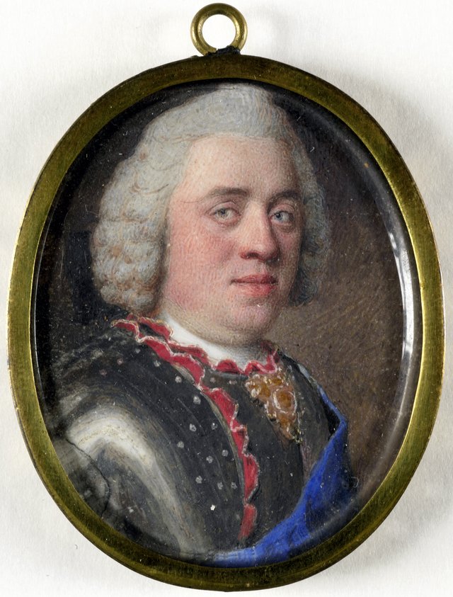 Portrait of Willem IV van Oranje- Nassau (1711-1751) by Jean-Étienne Liotard
