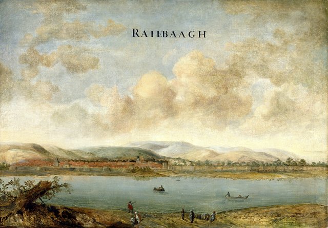View of the City of Raiebaagh in Visiapoer, India by Johannes Vingboons