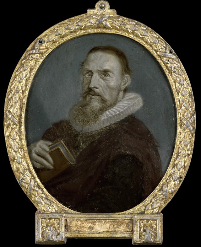 Portrait of Samuel Ampzing (ca.1591-1632) by Arnoud van Halen