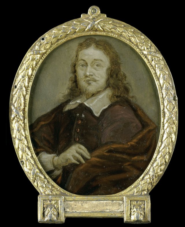 Portrait of the painter Bonaventura Peeters I (1614-52) by Arnoud van Halen