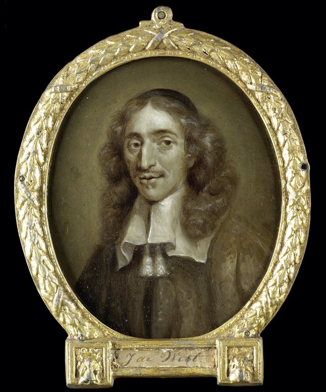 Portrait of Johan de Witt, Grand Pensionary of Holland by Jan Maurits Quinkhard