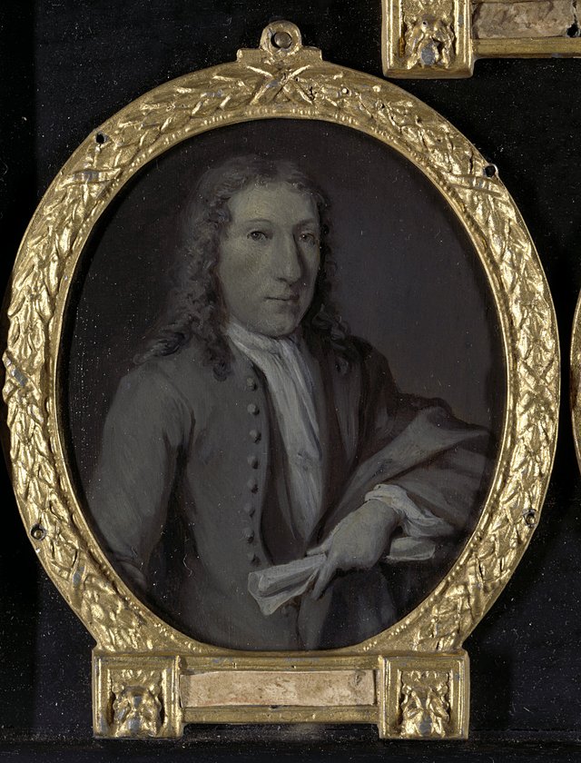 Portrait of Gijsbert Tijssens, Playwright in Amsterdam by Jan Maurits Quinkhard