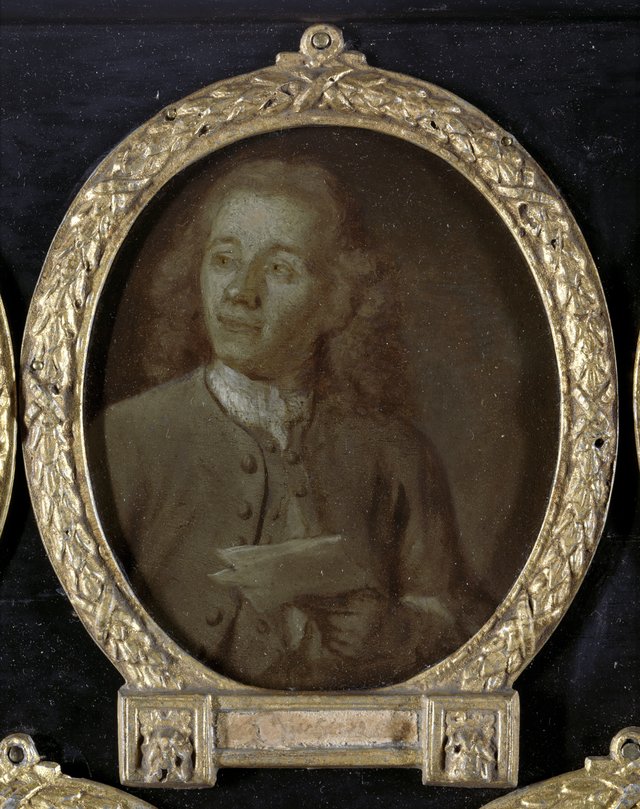 Portrait of Abraham Haen the Younger, Draftsman, Etcher and Poet in Amsterdam by Jan Maurits Quinkhard