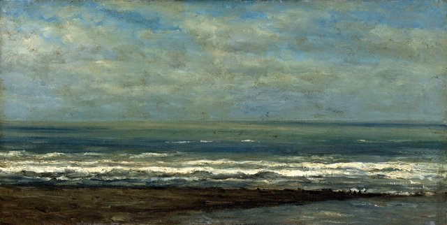 Seascape at Heyst by Willem Roelofs