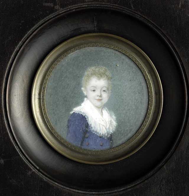 Portrait of a six-year-old Boy of the Bus Family by Joseph Boze