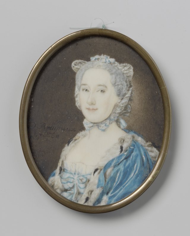 Portret van een vrouw by Daniël Bruyninx
