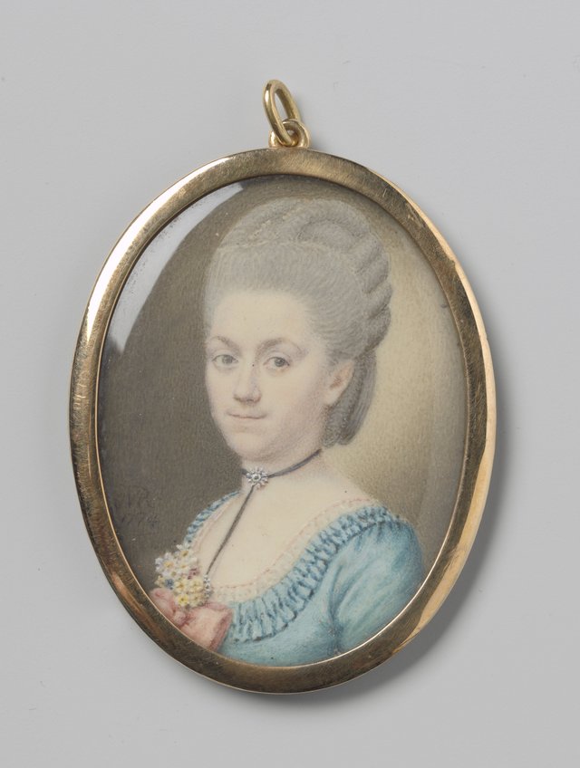 Portret van een vrouw by Joseph Marinkelle