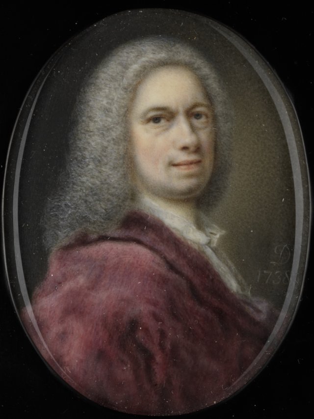 Self-portrait by Balthasar Denner