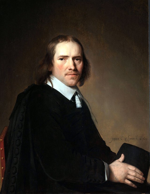 Portrait of Dirck, Johannes or Jacobus Wallis by Johannes Cornelisz Verspronck