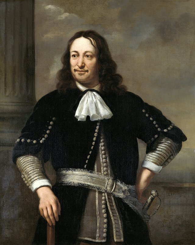 Portrait of a man, possibly Aert van Nes (1626-1693) by Ferdinand Bol