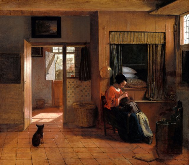 A Mother's Duty by Pieter de Hooch