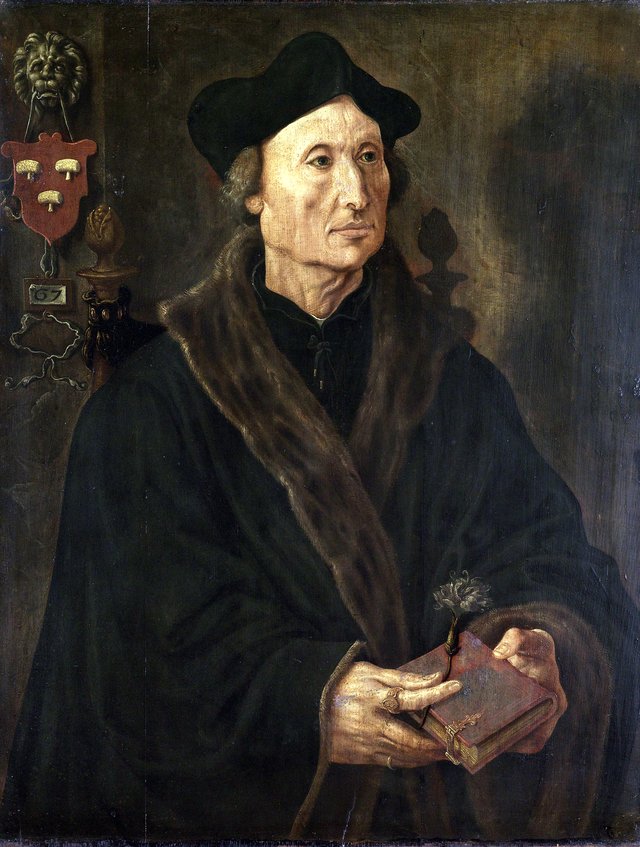 Portrait of Johannes Colmannus (1471-1538) by Maarten van Heemskerck