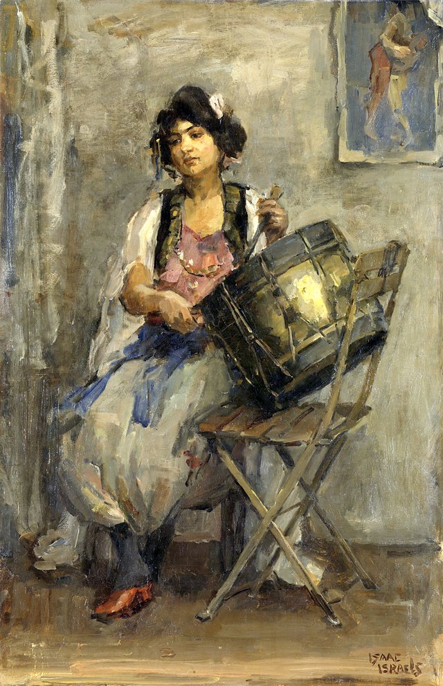 The Lady Drummer by Isaac Israëls