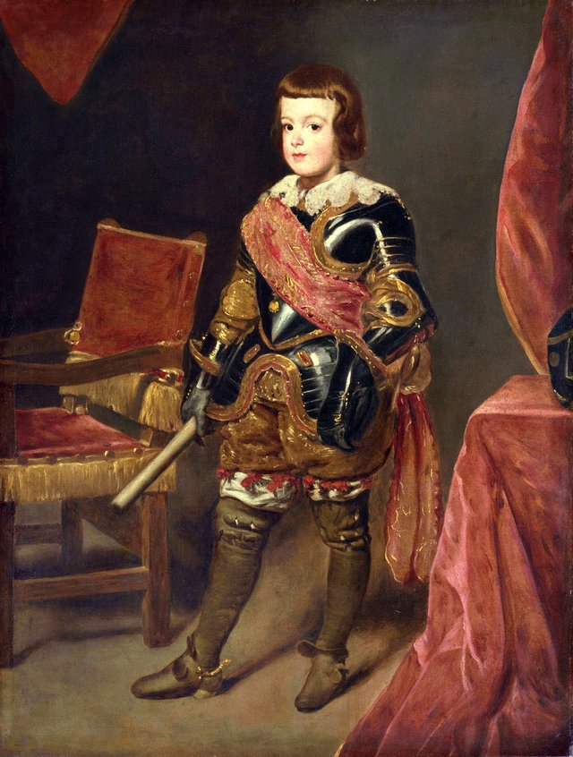 Portrait of Infante Balthasar Carlos by Juan Bautista Martínez del Mazo