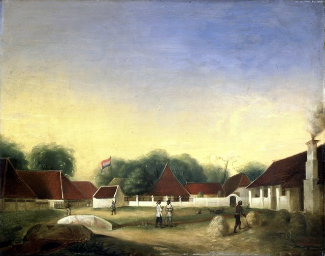 Sugar Mill on Jawa by H.Th. Hesselaar