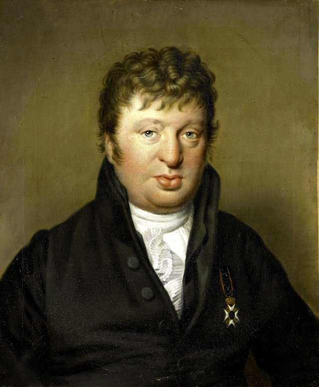 Portrait of Jacobus Scheltema, Historian by Willem Bartel van der Kooi