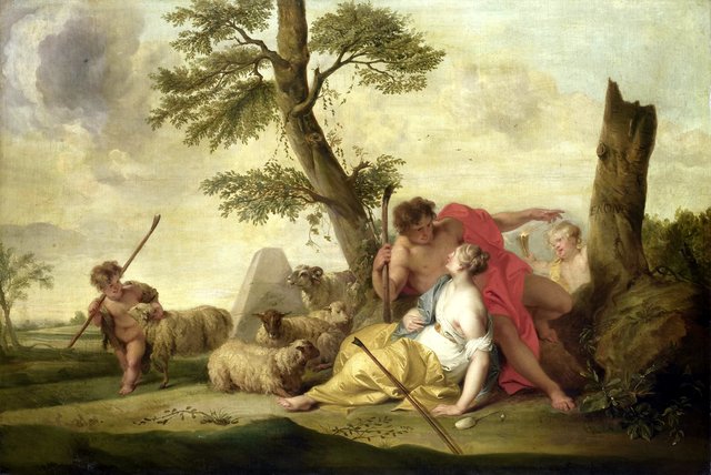 Paris and Oenone by Jacob de Wit