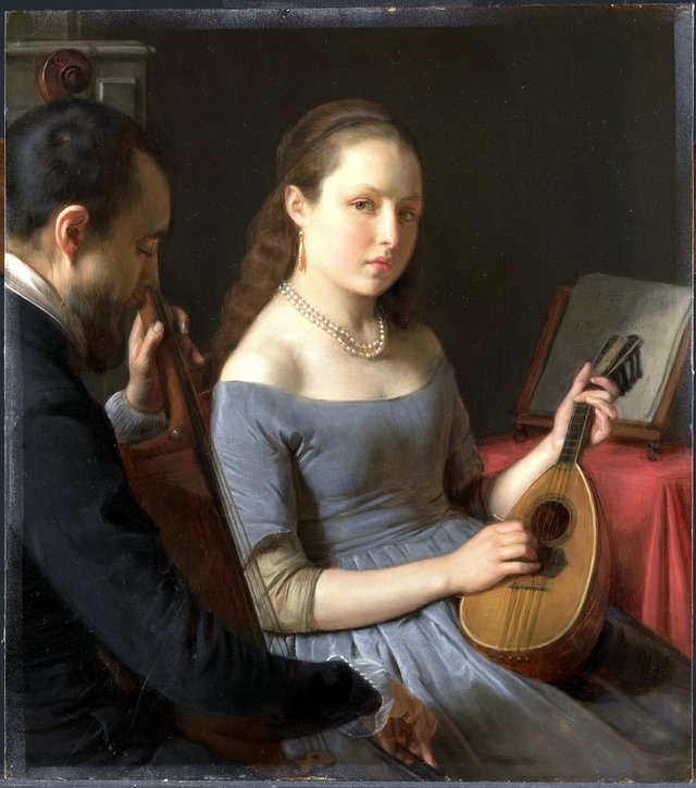 The Duet by Charles Van Beveren