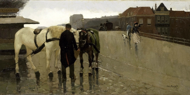 Wagenbrug in The Hague by Willem de Zwart
