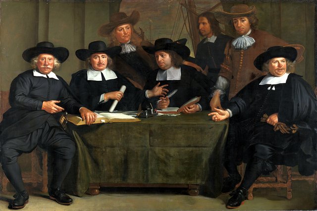 The Commissioners of the Walloons in Amsterdam by Adriaen Backer