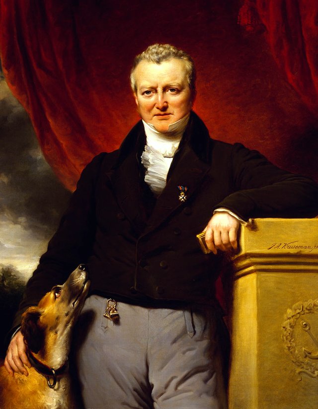 Portrait of Adriaan van der Hoop (1778-1854) by Jan Adam Kruseman