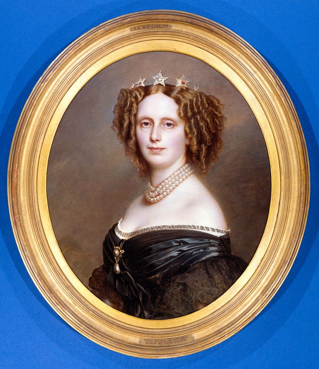 Portrait of Sophie van Wurtemberg (1818-1877) by Franz Xaver Winterhalter